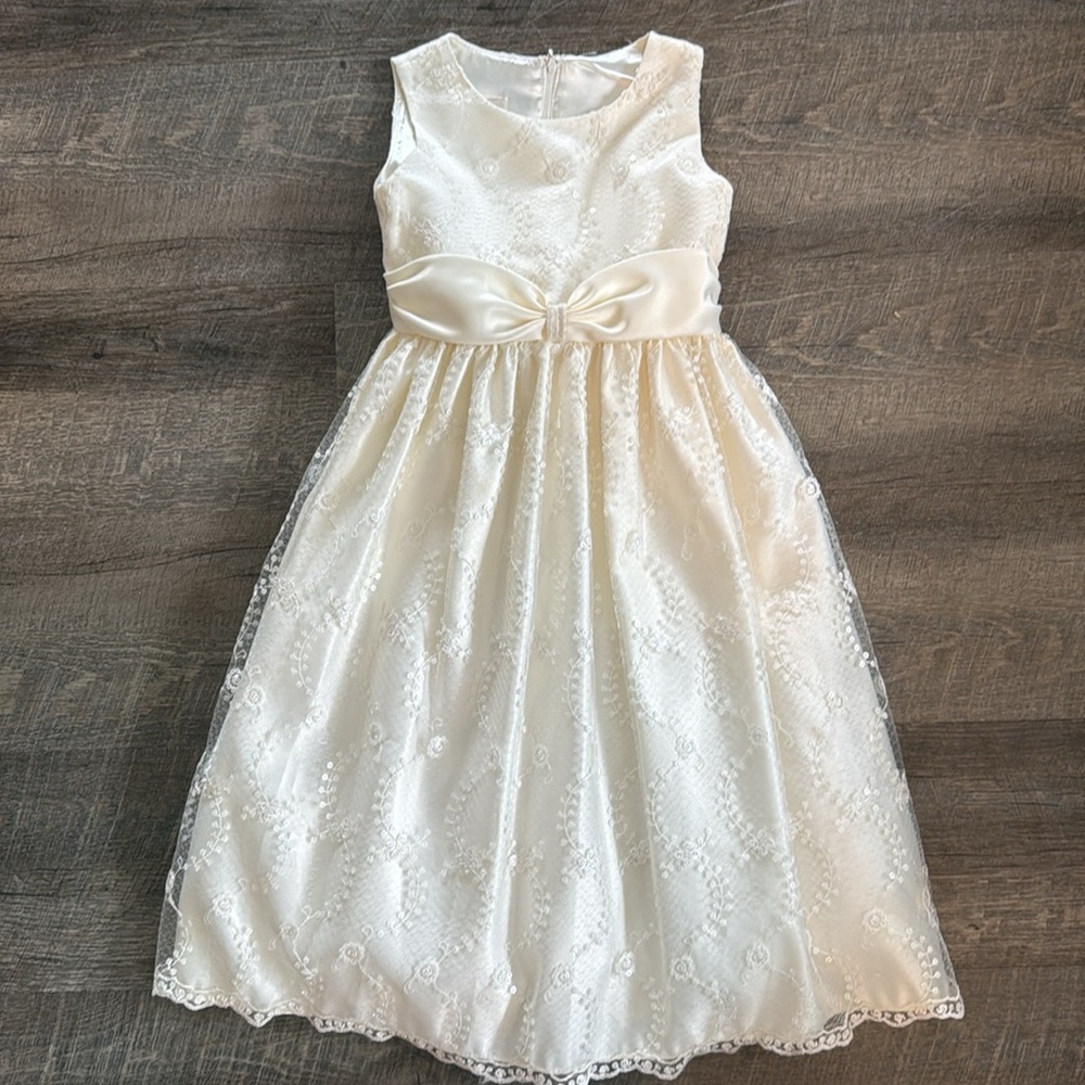 Cinderella Flower Girl 1st Communion Dress 6x